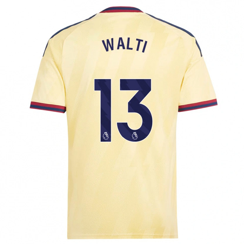 Danxen Mujer Camiseta Lia Walti #13 Amarilloclaro Azulmedianoche Equipación Tercera 2026/27 La Camisa