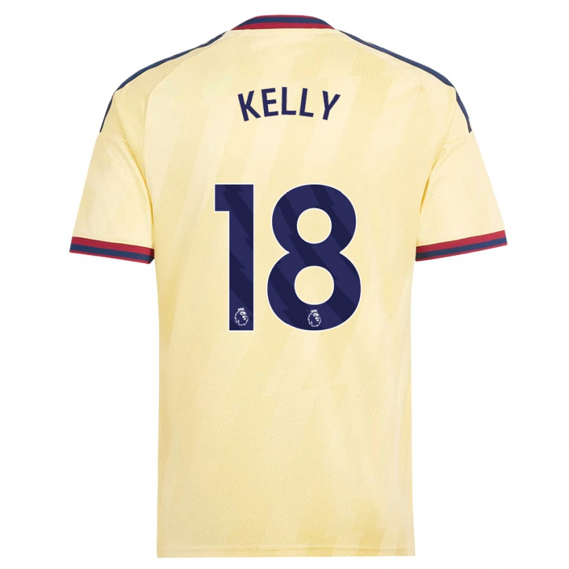 Danxen Mujer Camiseta Chloe Kelly #18 Amarilloclaro Azulmedianoche Equipación Tercera 2026/27 La Camisa