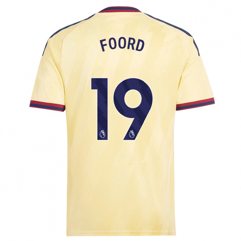 Danxen Mujer Camiseta Caitlin Foord #19 Amarilloclaro Azulmedianoche Equipación Tercera 2026/27 La Camisa