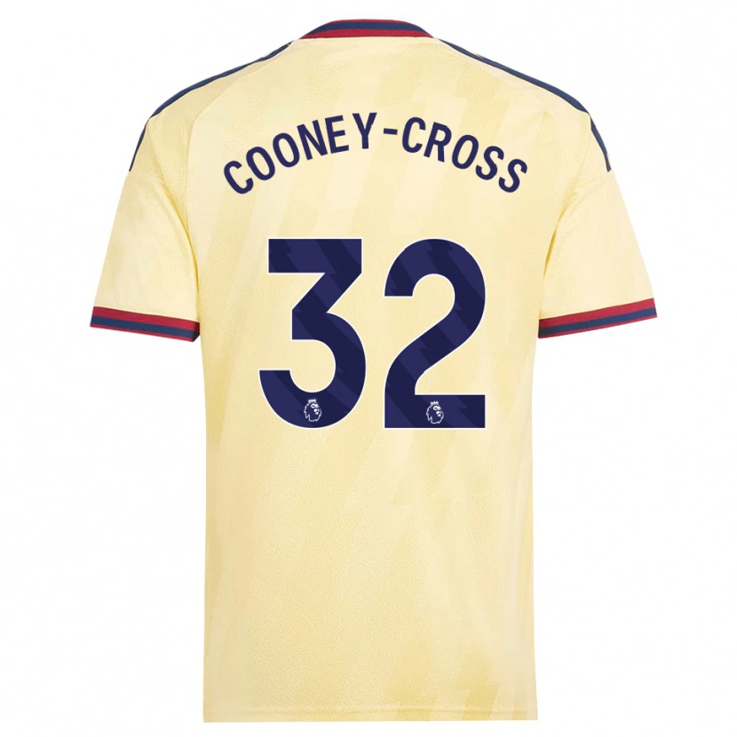 Danxen Mujer Camiseta Kyra Cooney-Cross #32 Amarilloclaro Azulmedianoche Equipación Tercera 2026/27 La Camisa