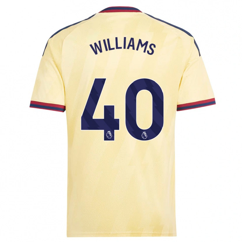 Danxen Mujer Camiseta Naomi Williams #40 Amarilloclaro Azulmedianoche Equipación Tercera 2026/27 La Camisa
