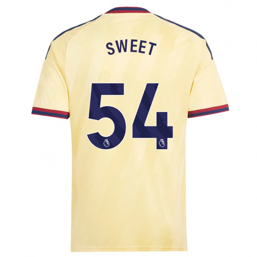 Danxen Mujer Camiseta Will Sweet #54 Amarilloclaro Azulmedianoche Equipación Tercera 2026/27 La Camisa
