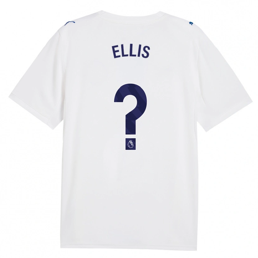 Danxen Mujer Camiseta Mason Ellis #0 Azulmarino Blanco Equipación Tercera 2026/27 La Camisa