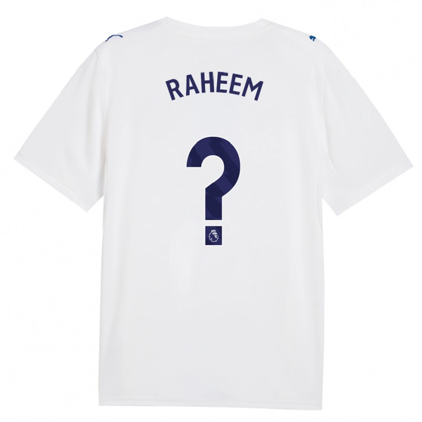 Danxen Mujer Camiseta Tolani Raheem #0 Azulmarino Blanco Equipación Tercera 2026/27 La Camisa