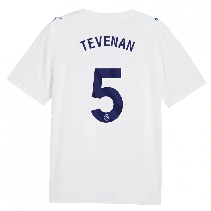 Danxen Mujer Camiseta Oliver Tevenan #5 Azulmarino Blanco Equipación Tercera 2026/27 La Camisa