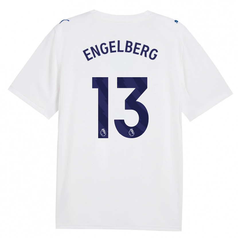 Danxen Mujer Camiseta Stavros Engelberg #13 Azulmarino Blanco Equipación Tercera 2026/27 La Camisa