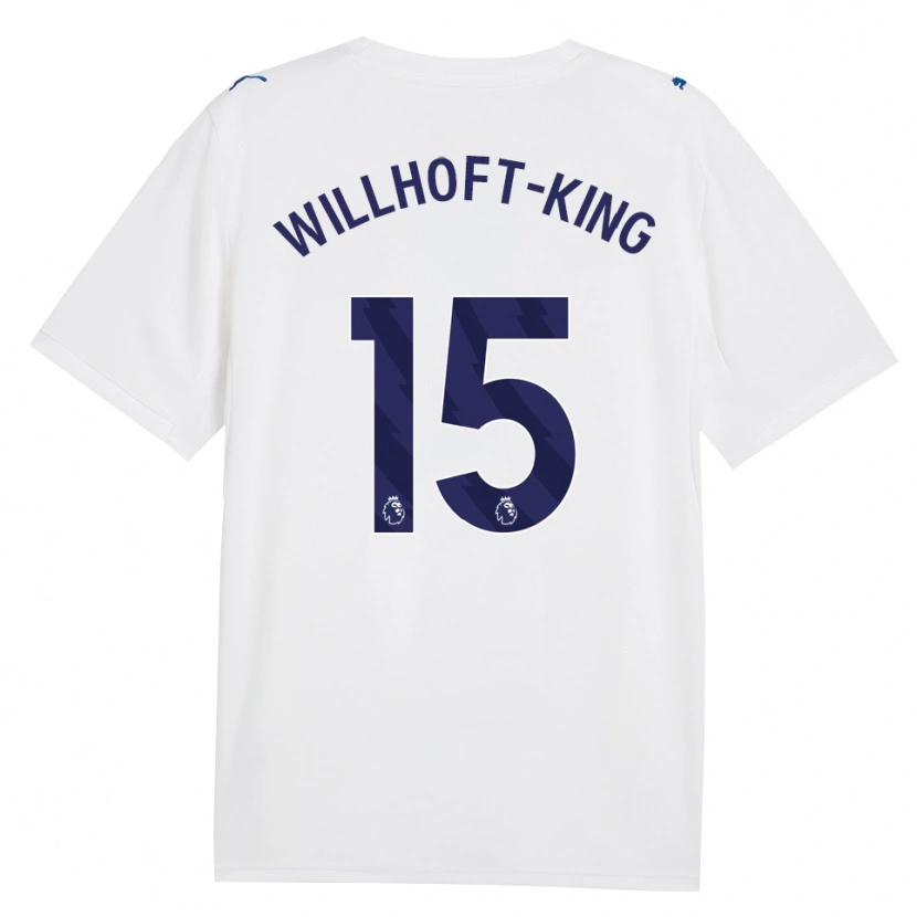 Danxen Mujer Camiseta Han Willhoft-King #15 Azulmarino Blanco Equipación Tercera 2026/27 La Camisa