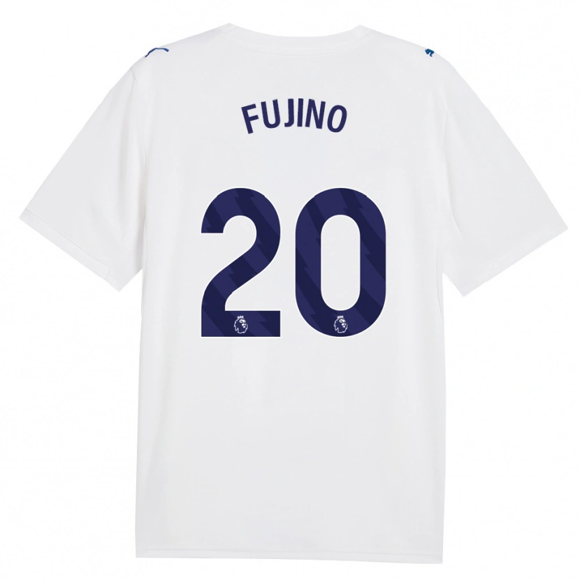 Danxen Mujer Camiseta Aoba Fujino #20 Azulmarino Blanco Equipación Tercera 2026/27 La Camisa