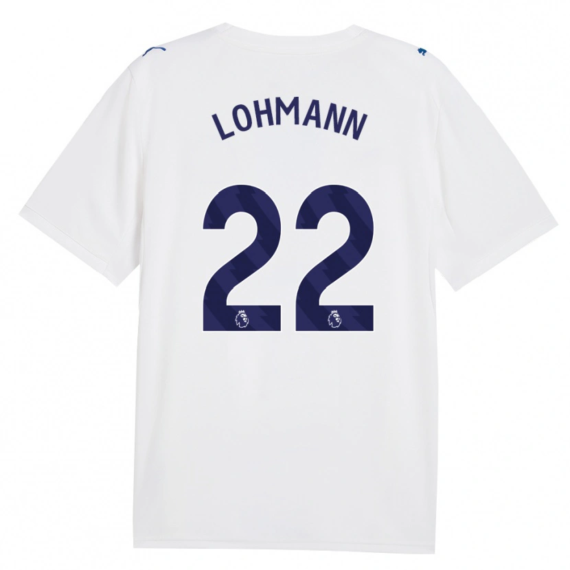 Danxen Mujer Camiseta Sydney Lohmann #22 Azulmarino Blanco Equipación Tercera 2026/27 La Camisa