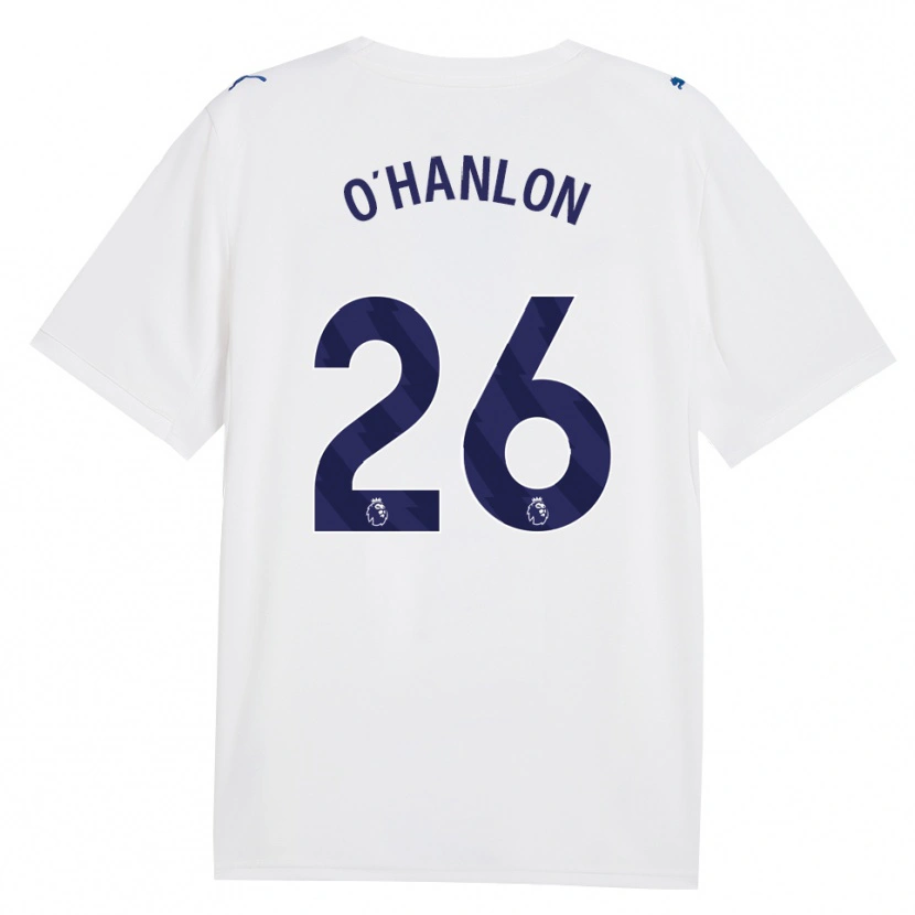Danxen Mujer Camiseta Tara O'hanlon #26 Azulmarino Blanco Equipación Tercera 2026/27 La Camisa