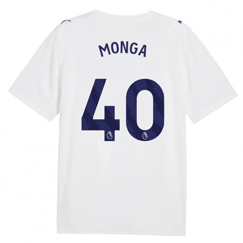 Danxen Mujer Camiseta Jeremy Monga #40 Azulmarino Blanco Equipación Tercera 2026/27 La Camisa