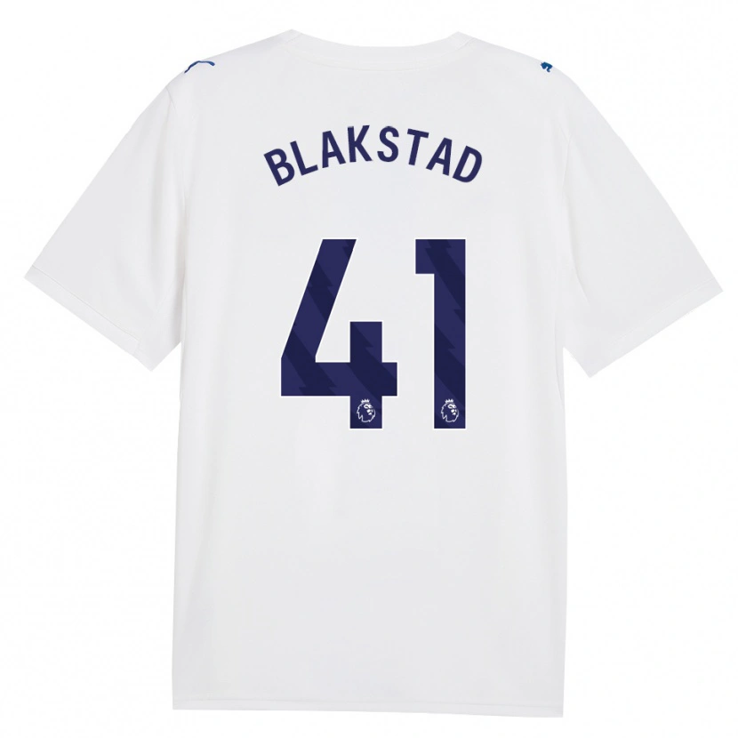 Danxen Mujer Camiseta Julie Blakstad #41 Azulmarino Blanco Equipación Tercera 2026/27 La Camisa