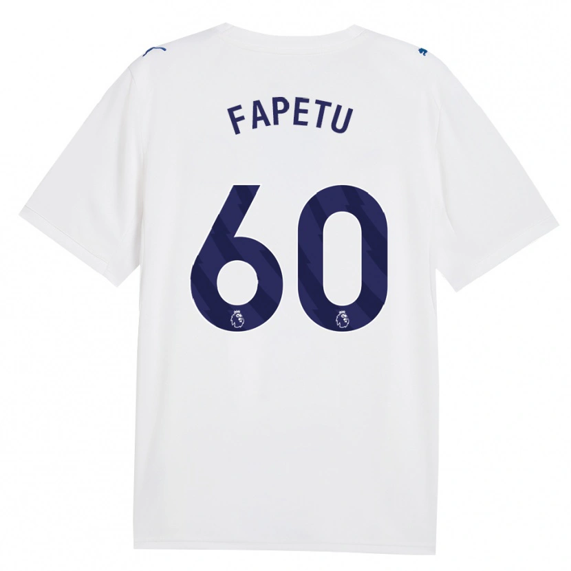 Danxen Mujer Camiseta Femi Fapetu #60 Azulmarino Blanco Equipación Tercera 2026/27 La Camisa