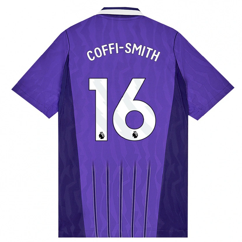 Danxen Mujer Camiseta Courtney Coffi-Smith #16 Púrpura Blanco Equipación Tercera 2026/27 La Camisa