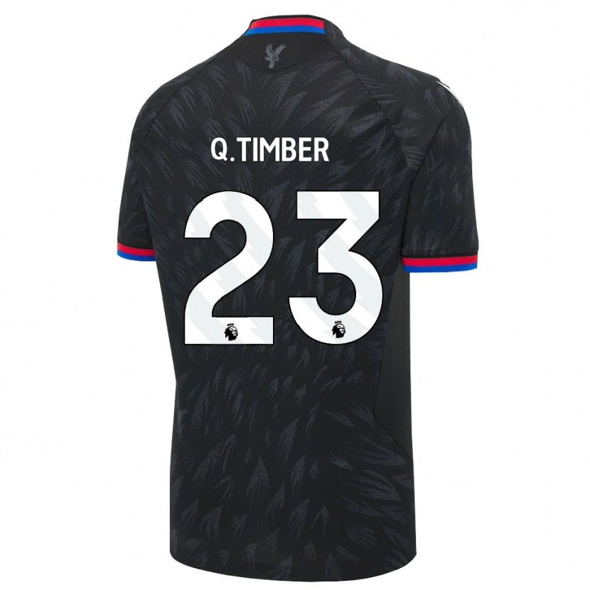 Danxen Mujer Camiseta Quinten Timber #23 Negro Azul Rojo 2ª Equipación 2026/27 La Camisa