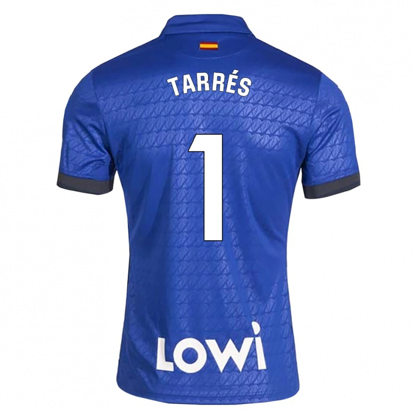 Danxen Niño Camiseta Lluis Tarrés #1 Azul Blanco Negro 1ª Equipación 2026/27 La Camisa