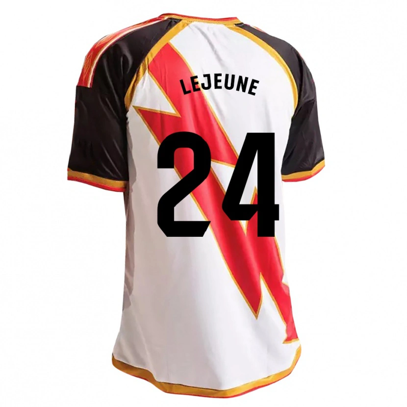 Danxen Niño Camiseta Florian Lejeune #24 Negro Rojo Blanco Oro 1ª Equipación 2026/27 La Camisa