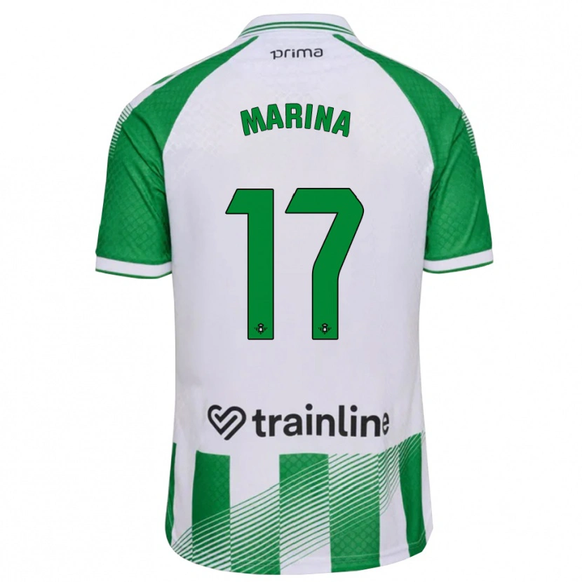 Danxen Niño Camiseta Rodrigo Marina #17 Verde Claro Negro Blanco 1ª Equipación 2026/27 La Camisa