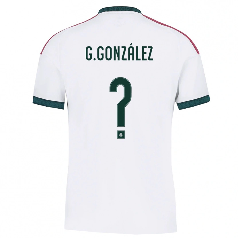 Danxen Niño Camiseta Guille González #0 Verde Oscuro Blanco Rojo 1ª Equipación 2026/27 La Camisa