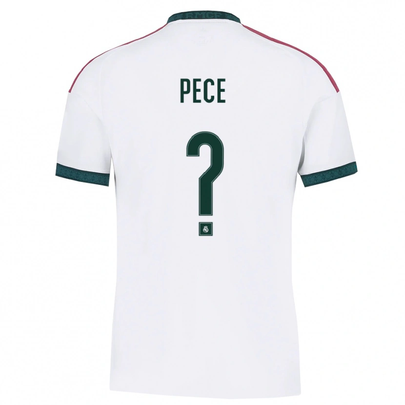 Danxen Niño Camiseta Pece #0 Verde Oscuro Blanco Rojo 1ª Equipación 2026/27 La Camisa