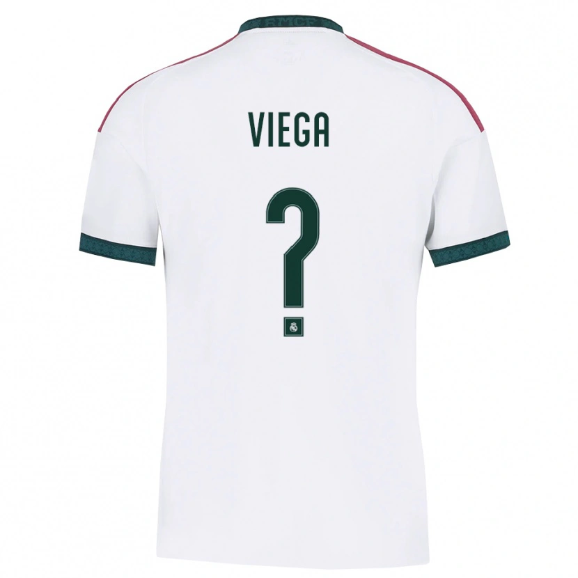 Danxen Niño Camiseta Marcos Viega #0 Verde Oscuro Blanco Rojo 1ª Equipación 2026/27 La Camisa