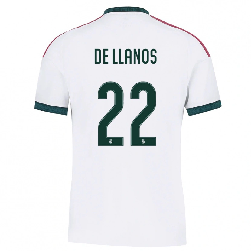 Danxen Niño Camiseta Hugo De Llanos #22 Verde Oscuro Blanco Rojo 1ª Equipación 2026/27 La Camisa