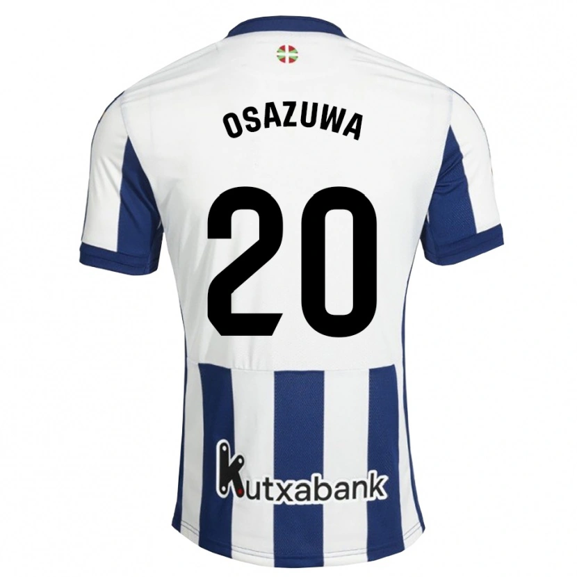 Danxen Niño Camiseta Sydney Osazuwa #20 Azul Marino Blanco Dorado 1ª Equipación 2026/27 La Camisa