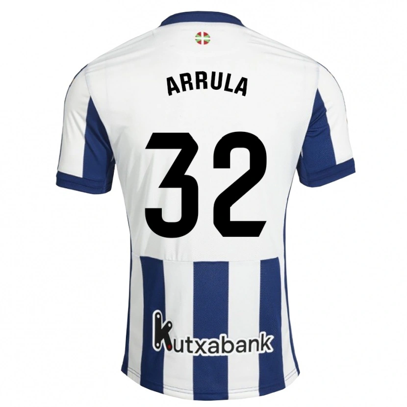 Danxen Niño Camiseta Julia Arrula #32 Azul Marino Blanco Dorado 1ª Equipación 2026/27 La Camisa
