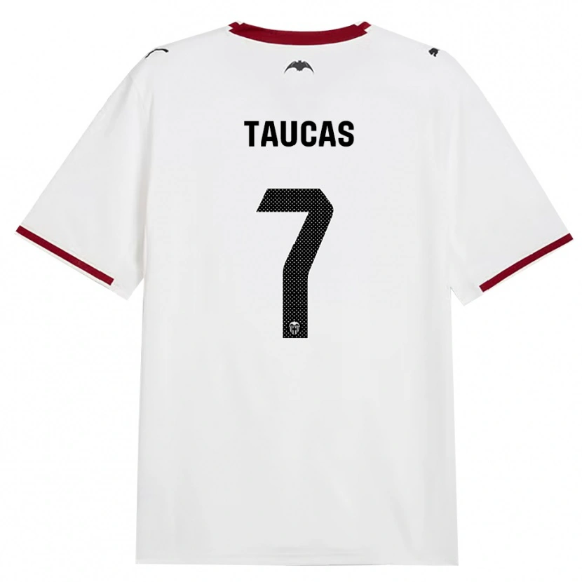 Danxen Niño Camiseta Dominykas Taučas #7 Negro Blanco Rojo Amarillo 1ª Equipación 2026/27 La Camisa