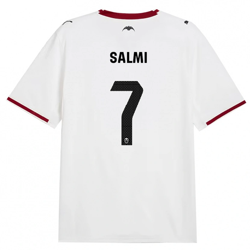 Danxen Niño Camiseta Iina Salmi #7 Negro Blanco Rojo Amarillo 1ª Equipación 2026/27 La Camisa