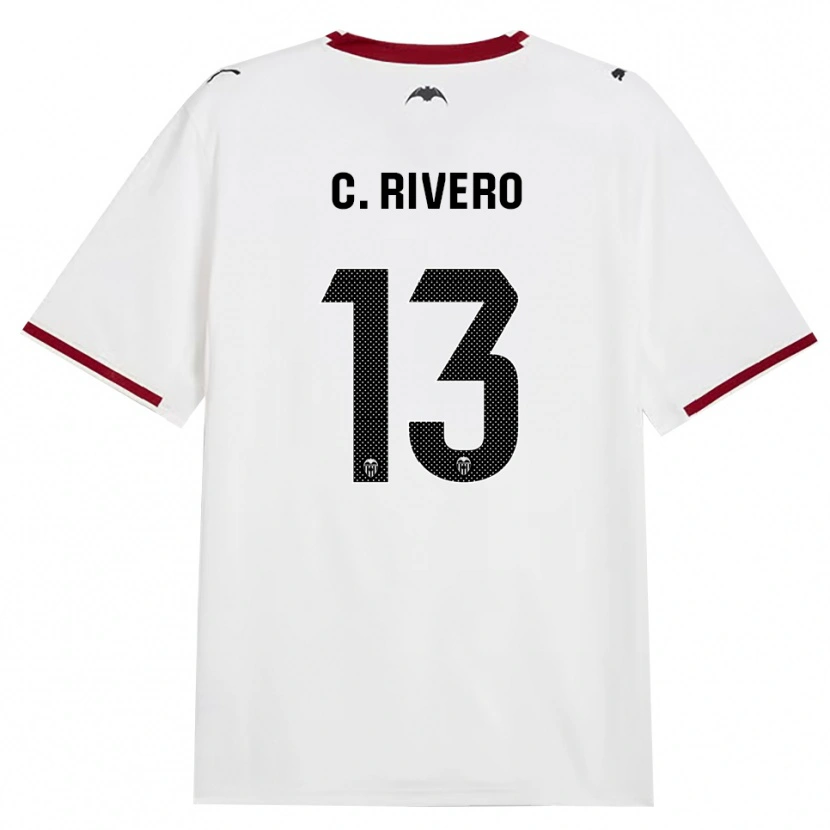 Danxen Niño Camiseta Cristian Rivero #13 Negro Blanco Rojo Amarillo 1ª Equipación 2026/27 La Camisa