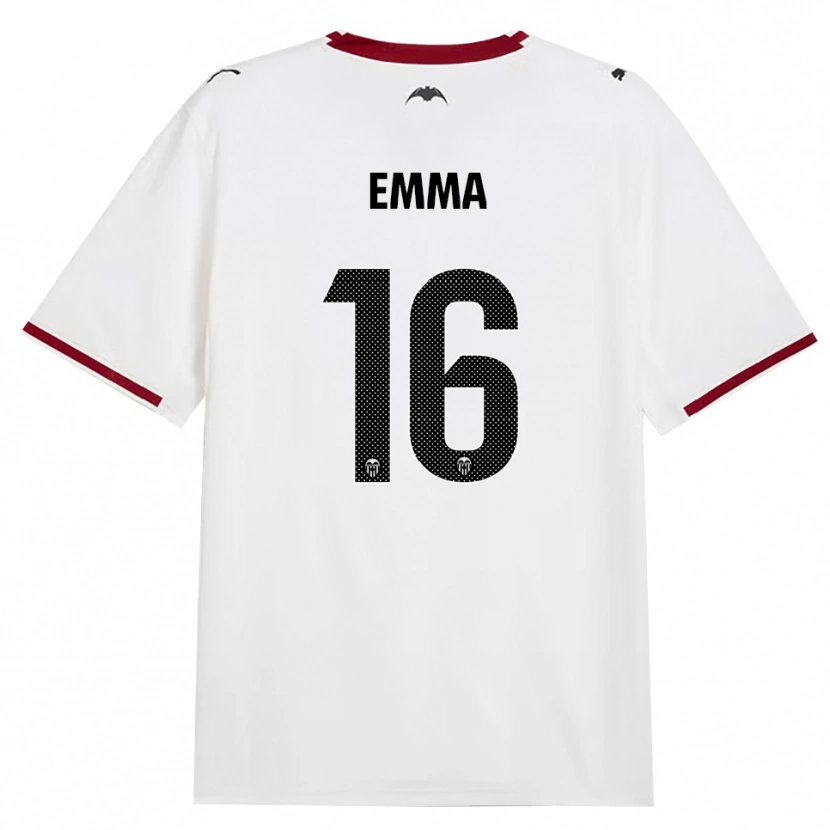 Danxen Niño Camiseta Emma Martín Queralt #16 Negro Blanco Rojo Amarillo 1ª Equipación 2026/27 La Camisa