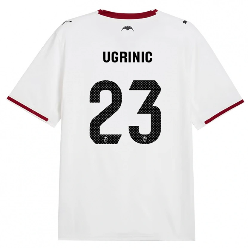 Danxen Niño Camiseta Filip Ugrinic #23 Negro Blanco Rojo Amarillo 1ª Equipación 2026/27 La Camisa