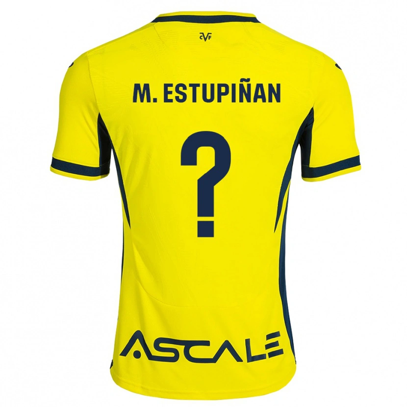 Danxen Niño Camiseta Marta Estupiñan Santana #0 Amarillo Negro Rojo 1ª Equipación 2026/27 La Camisa