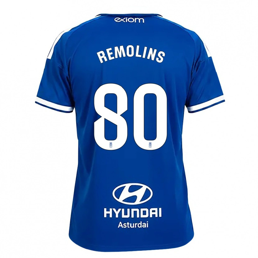 Danxen Niño Camiseta Ot Remolins #80 Azul Mediano Blanco 1ª Equipación 2026/27 La Camisa