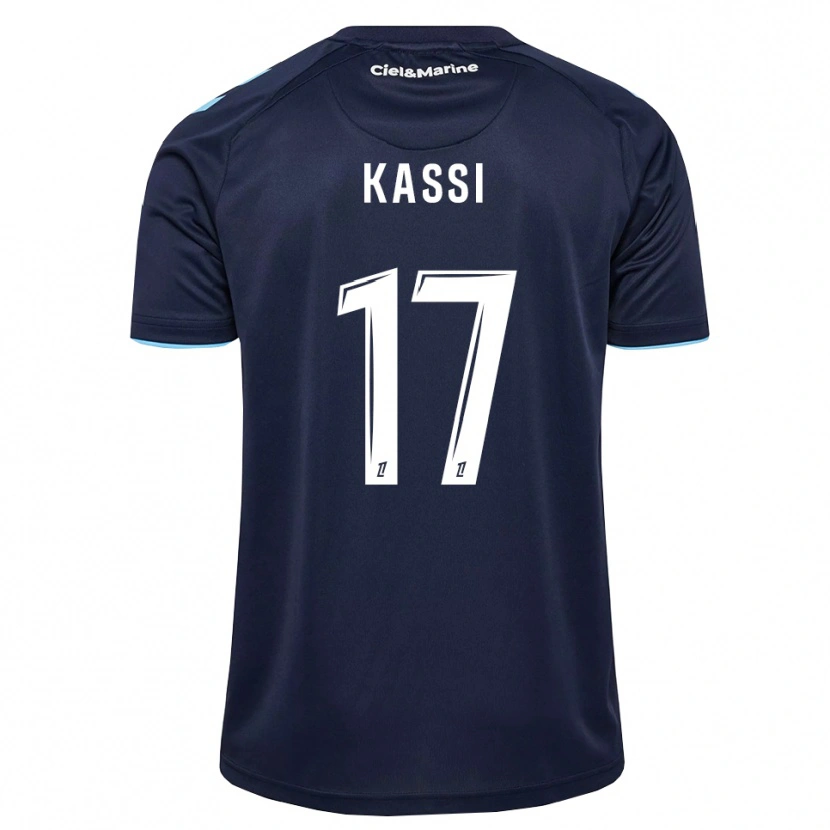 Danxen Niño Camiseta Sarah Kassi #17 Azul Aciano Azul Medianoche 1ª Equipación 2026/27 La Camisa