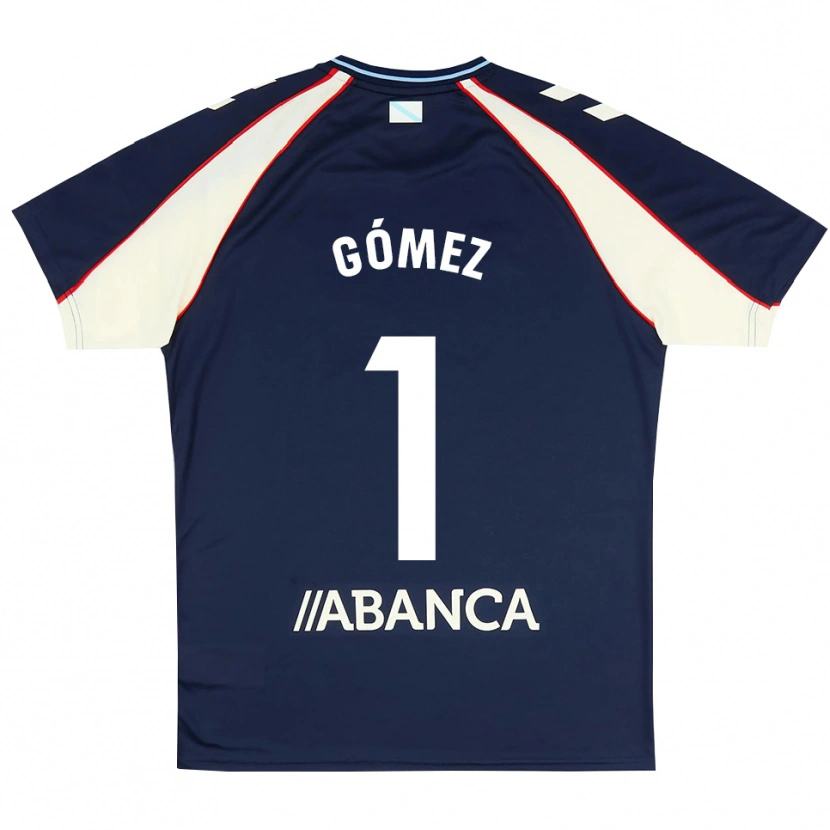 Danxen Niño Camiseta Nuria Gómez #1 Azul Real Rojo Blanco 2ª Equipación 2026/27 La Camisa