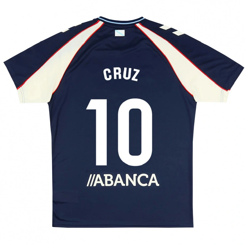 Danxen Niño Camiseta Tati Cruz #10 Azul Real Rojo Blanco 2ª Equipación 2026/27 La Camisa