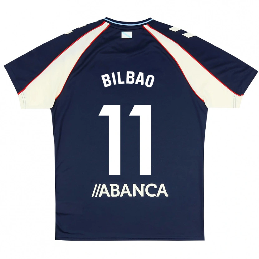 Danxen Niño Camiseta Luis Bilbao #11 Azul Real Rojo Blanco 2ª Equipación 2026/27 La Camisa