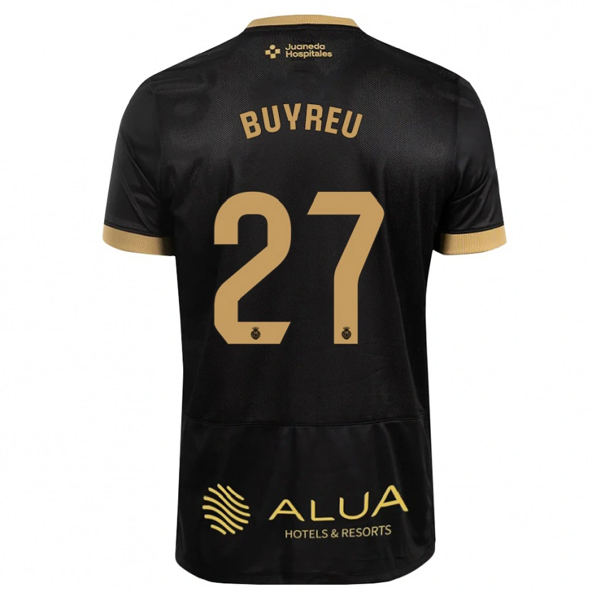 Danxen Niño Camiseta Jan Buyreu #27 Marrón Arena Gris 2ª Equipación 2026/27 La Camisa
