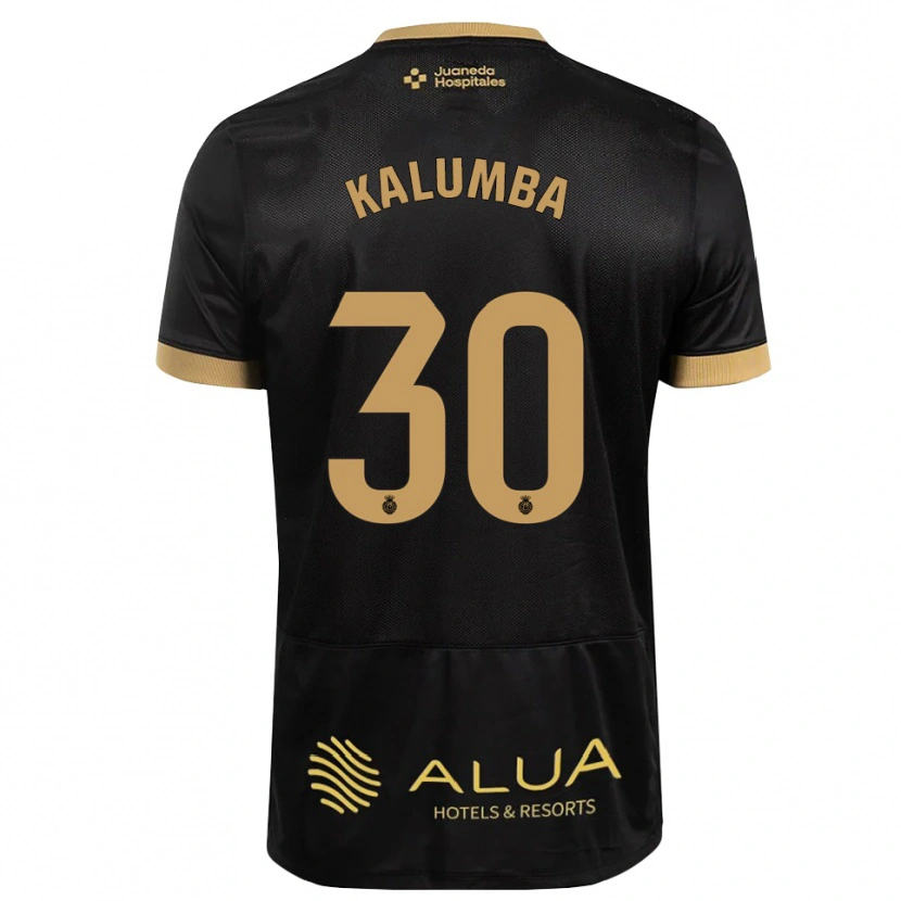 Danxen Niño Camiseta Justin Kalumba #30 Marrón Arena Gris 2ª Equipación 2026/27 La Camisa