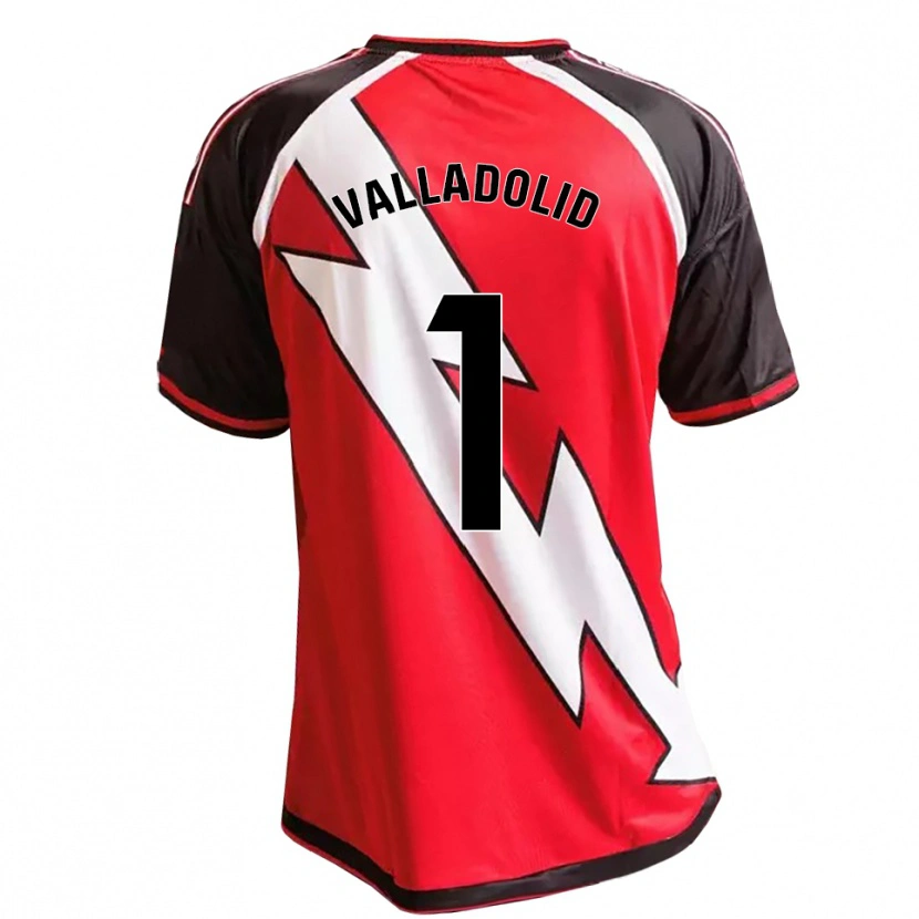 Danxen Niño Camiseta Miriam Valladolid Sánchez #1 Rojo Negro Blanco 2ª Equipación 2026/27 La Camisa
