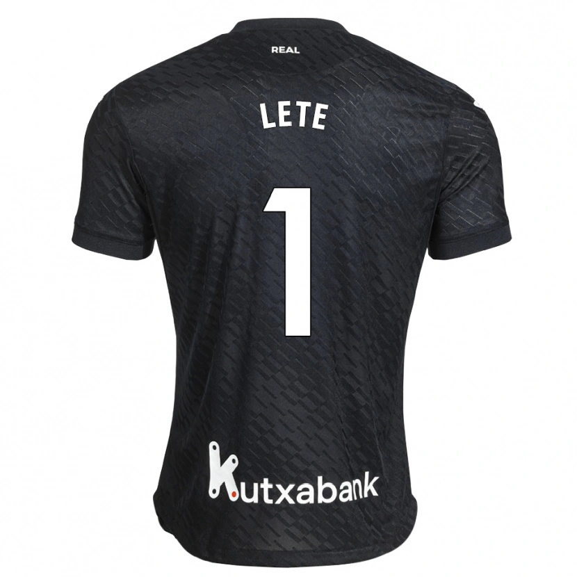Danxen Niño Camiseta Elene Lete Para #1 Negro Blanco 2ª Equipación 2026/27 La Camisa