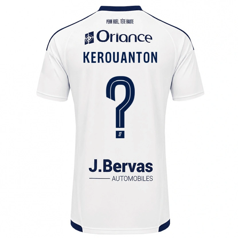 Danxen Niño Camiseta Tania Kerouanton #0 Azul Marino Blanco 2ª Equipación 2026/27 La Camisa
