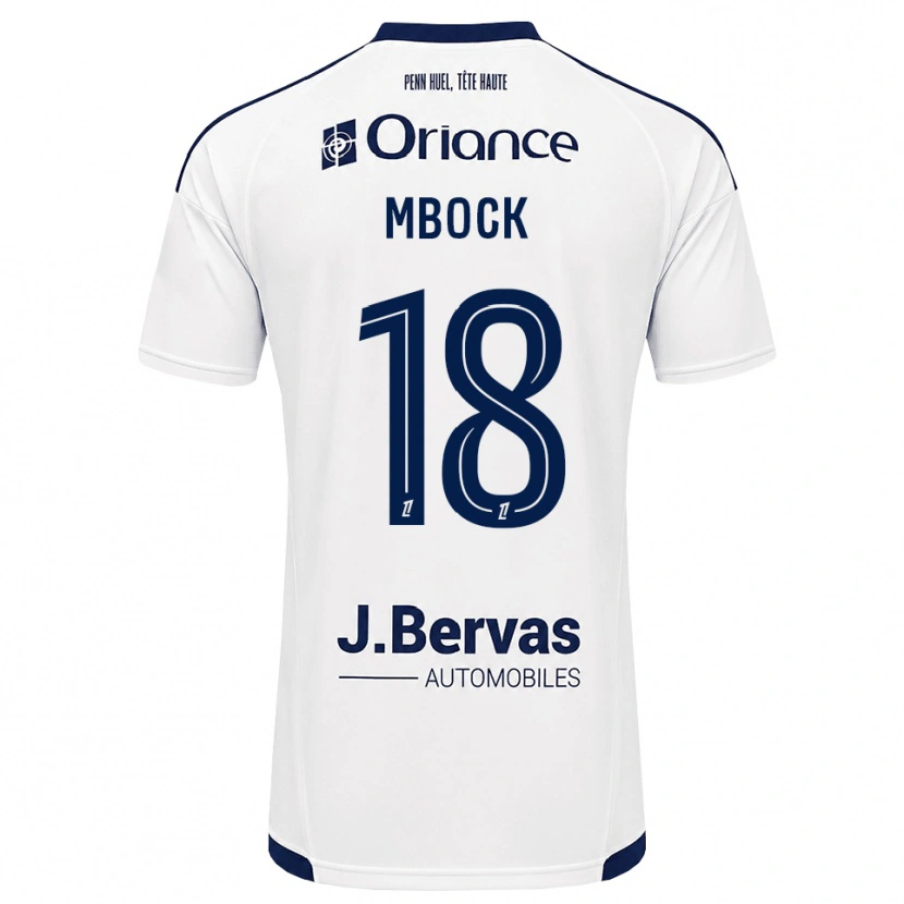 Danxen Niño Camiseta Hianga'a Mbock #18 Azul Marino Blanco 2ª Equipación 2026/27 La Camisa