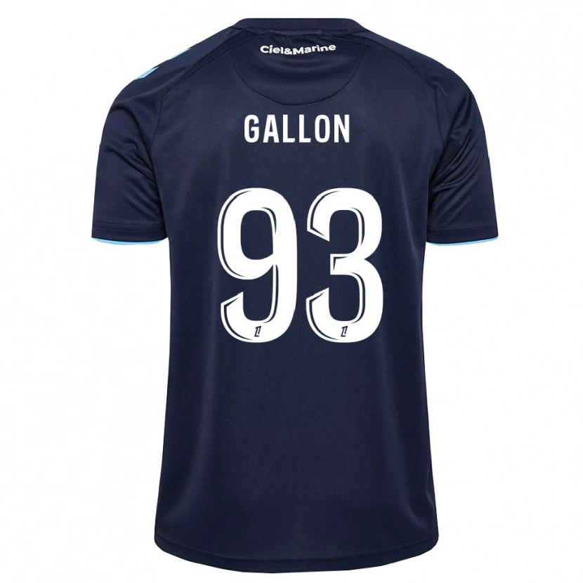 Danxen Niño Camiseta Gauthier Gallon #93 Azul Aciano Azul Medianoche 1ª Equipación 2026/27 La Camisa