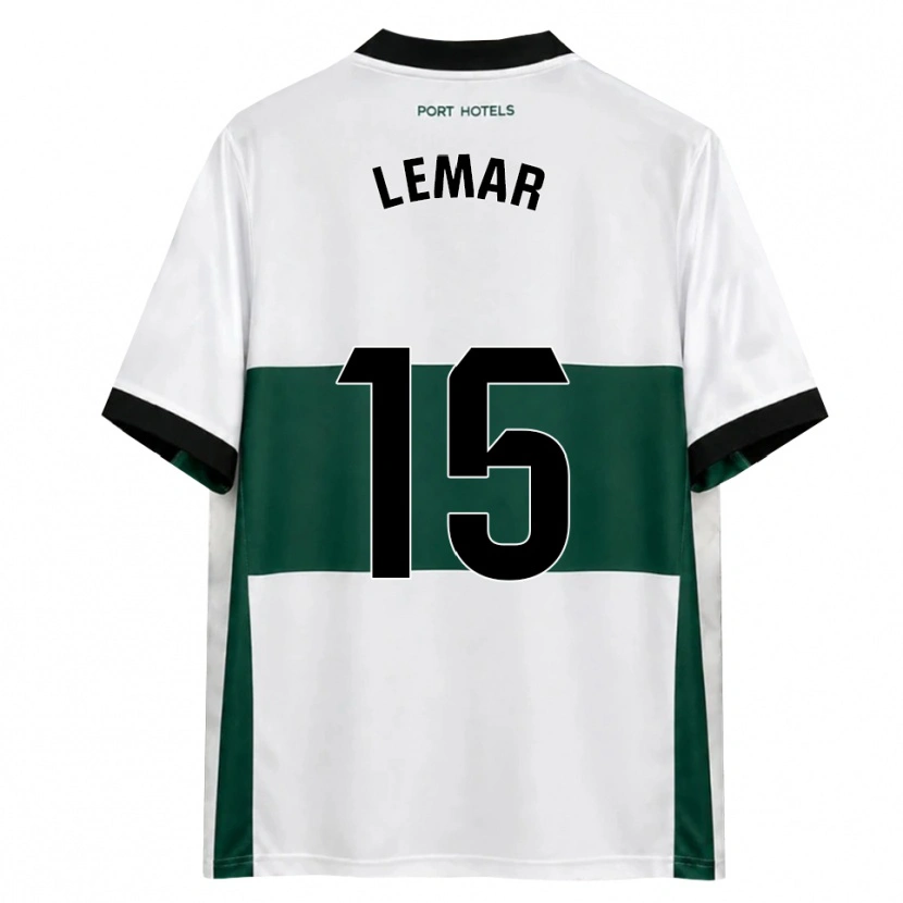 Danxen Hombre Camiseta Thomas Lemar #15 Verde Blanco Rojo 1ª Equipación 2026/27 La Camisa