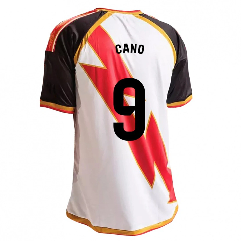 Danxen Hombre Camiseta Joselu Cano #9 Negro Rojo Blanco Oro 1ª Equipación 2026/27 La Camisa