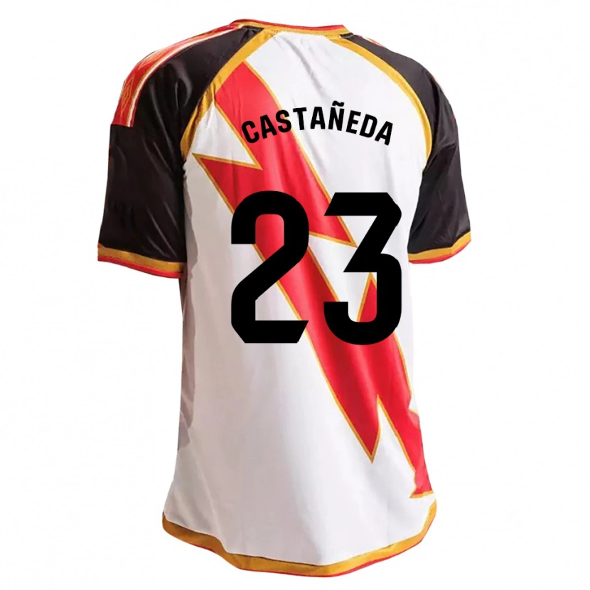 Danxen Hombre Camiseta Ana Sofía Castañeda Giraldo #23 Negro Rojo Blanco Oro 1ª Equipación 2026/27 La Camisa