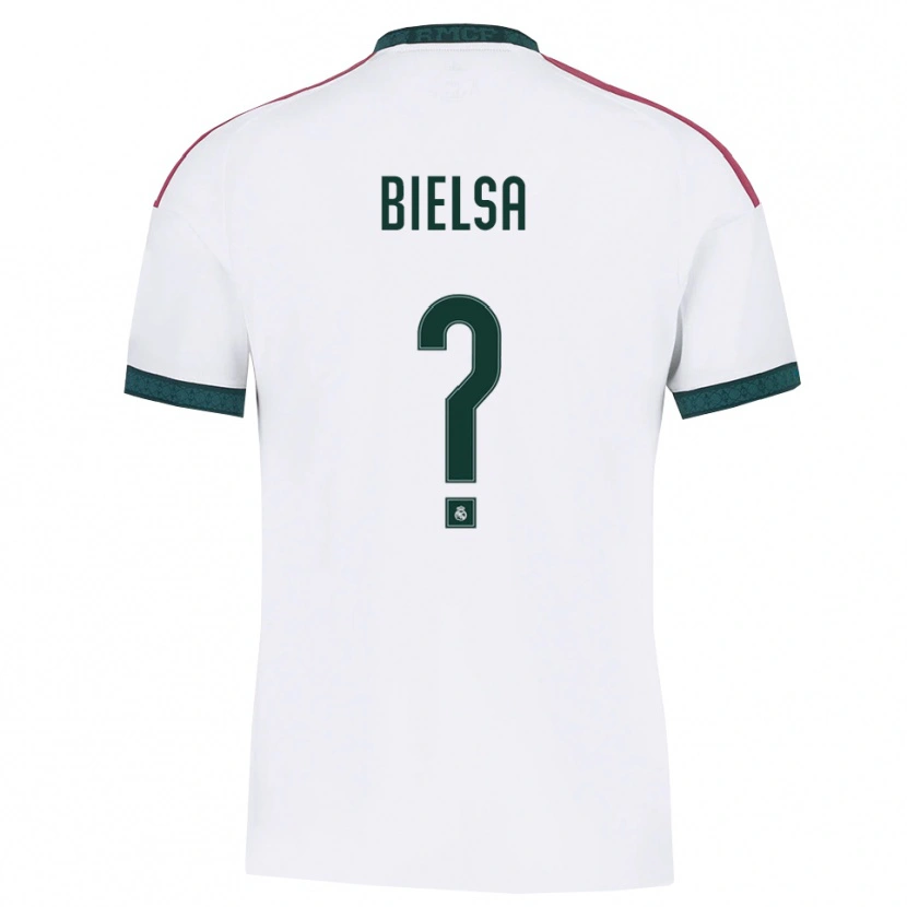 Danxen Hombre Camiseta Adrián Bielsa #0 Verde Oscuro Blanco Rojo 1ª Equipación 2026/27 La Camisa